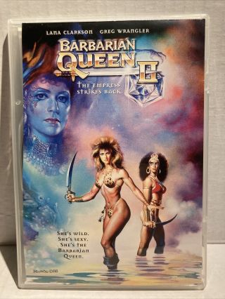 Barbarian Queen 2 - The Empress Strikes Back (dvd,  2001) Rare Oop (dv12)