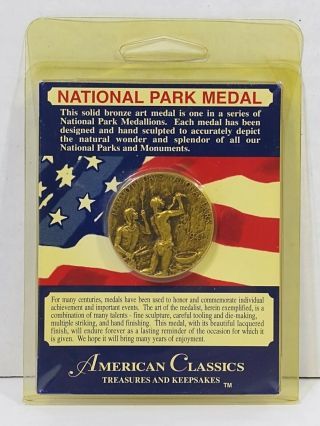 Mammoth Cave - National Park Centennial Medal - Solid Bronze Coin Rare