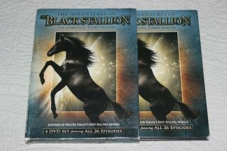 The Adventures Of Black Stallion - Complete Third (3) Season (4 - Dvd Set) Rare