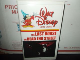 Last House On Dead End Street Vhs Horror Convention Video Tape Rare