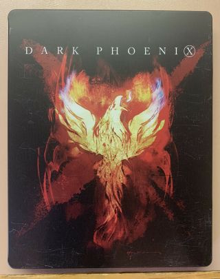 X Men Dark Phoenix Best Buy Exclusive 4k/blu - Ray Steelbook Rare Oop