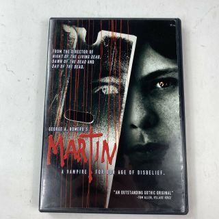 Martin (dvd,  2004) George Romero,  John Amplas,  Rare Oop Horror Vampires