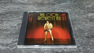 Phil Ochs Greatest Hits Cd Album 1986 Near Rare Oop Edsel Records Ed Cd 201