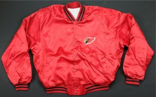 Rare Vtg St.  Louis Phoenix Arizona Cardinals Football Varsity Jacket 70s 80s Red