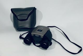Nikon 8x25 5.  6 Degree Ll Bean Binoculars With Soft Case Rare