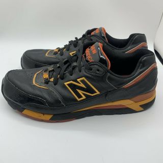 Balance 820 Rare Orange Black Men’s Size 10 D Mr820bo Track Sneakers Shoes