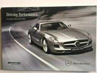 Mercedes Amg & Black Series All Models Sales Brochure 2012 Rare
