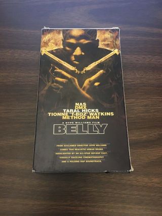 Belly A Hype Williams Film 1998 Vhs Nas Dmx Method Man Rare Rap