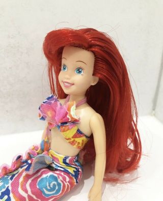 Ariel The Little Mermaid Tyco Doll Vintage Rare Hair Disney