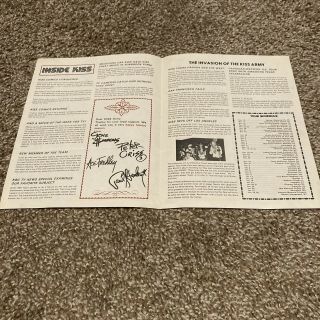 KISS ARMY Newsletter Volume Two Number 2 Fall Edition 1977 | Rare Vol 2 No 2 2