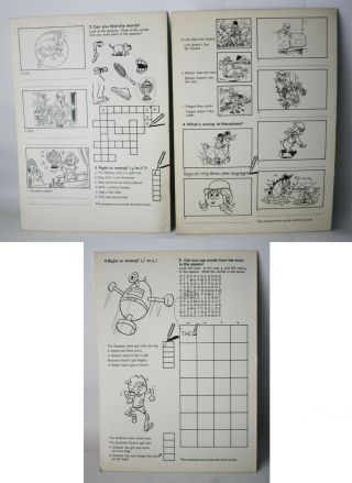 3X RARE VINTAGE 1981 SPORT BILLY KIDS LEARNING COMIC BOOKS LONGMAN NOS 2