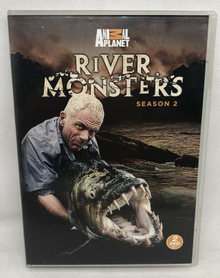 River Monsters Season 2 Dvd 2010 2 - Disc Set Animal Planet Jeremy Wade Rare Oop