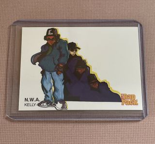 Nwa 1991 Rap Pack Rc Rookie Card Rare Dr Dre Ice Cube Mc Ren Eazy E Psa N.  W.  A.
