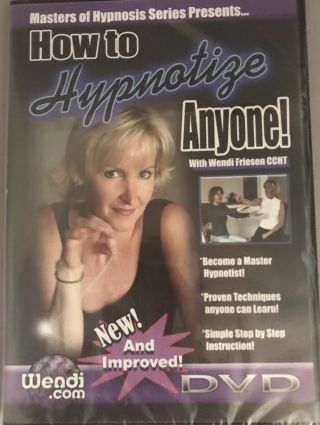 How To Hypnotize Anyone With Wendi Friesen,  Ccht - Rare Oop Dvd