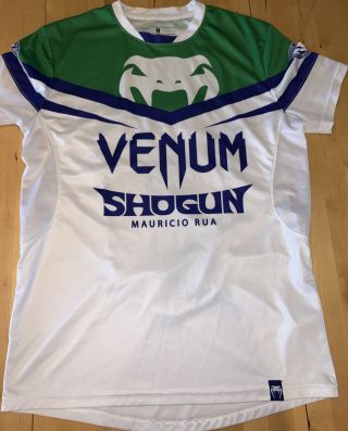 Rare Venum Shogun Rua Medium Shirt Ufc Edition Fight Night 26 Mma Venumfight