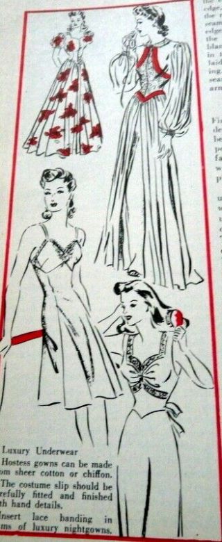 Rare Vintage 1940s Wwii Sewing Book Pattern Drafting 1943