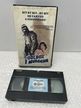 Rare Vhs Movie - The Toolbox Murders - United Video