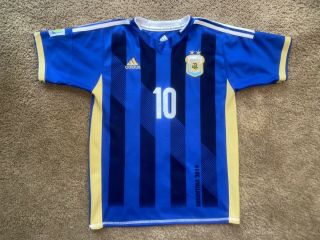 Adidas Lionel Messi Argentina 2014 World Cup Jersey Men’s Size Small Rare,
