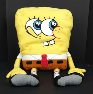 Spongebob Squarepants 26 " Rare Nickelodeon 2004 Cuddle Pillow Plush Stuffed Toy