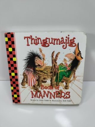 Thingumajog Book Of Manners Irene Keller Board Book Children Rare Htf