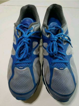 Nike Air Max 2012 Running Shoes 487982 - 007 Mens Size Us 11.  5 Blue / Silver Rare