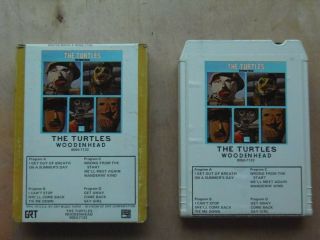 The Turtles Wooden Head 8 Track Tape 1970 Grt 8050 - 7133 W/slipcase Rare Htf