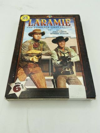 Laramie: The Complete First Season 1 One Rare John Smith Western Tv Series