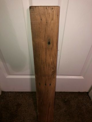 Rustic Barn Wood Rare Wormy American Chestnut Lumber 1 7/8 " Rough Cut Board