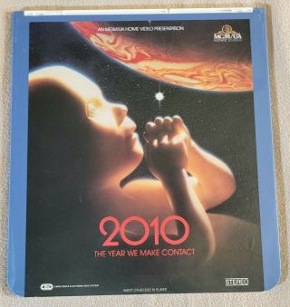 Rare 2010 The Year We Make Contact 1984 Selectavision Ced Videodisc Mgm/ua Lnc