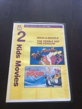 The Pebble And The Penguin/ Rock - A - Doodle (dvd,  2010) Rare,  Oop Don Bluth