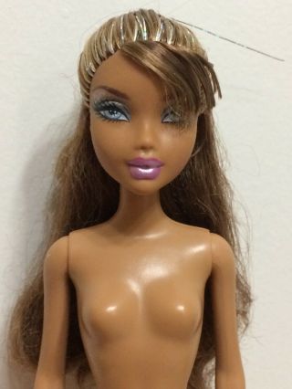 Barbie My Scene Icy Bling Madison / Westley Doll Sparkling Hair Rare