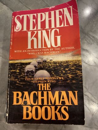 The Bachman Books - Stephen King - 12th Printing Rage,  Rare,  Signet,  1986,  Mm