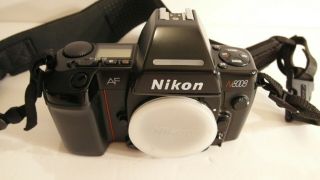 Rare Fully / Nikon N8008 Af 35mm Slr Film Camera Body