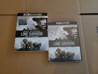 Lone Survivor: W/rare Oop Slipcover (4k Ultra Hd & Blu - Ray) No Code