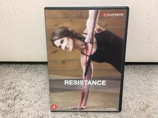 Pure Barre Resistance Series 4 Dvd Rare
