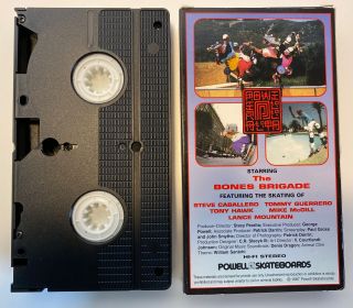 The Search For Animal Chin VHS Skateboard Tape | RARE 1987 Bones Brigade Video 3 2