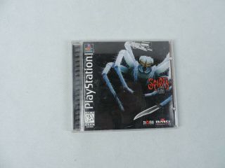 Spider Complete Authentic Playstation Ps1 Game Rare