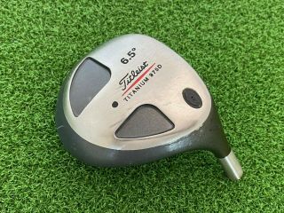 Rare Special Order Titleist Titanium 975d 6.  5 Driver (head Only) Right Handed