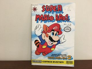 Nintendo Mario Vol.  1.  Book 1 Comic Book.  1st Issue,  1st Printing Rare