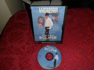Total Eclipse Dvd Rare Oop Leonardo Dicaprio Gay Interest Lgbt
