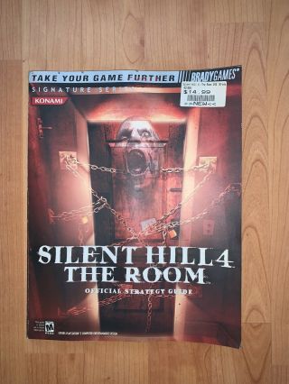 Silent Hill 4 The Room Rare Official Strategy Guide Brady Games Ps2,  S&h