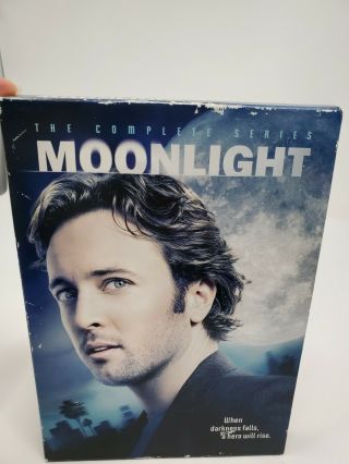Moonlight - The Complete Series (dvd,  2009,  4 - Disc Set).  Rare Set.