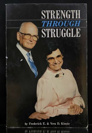 Strength Through Struggle Rare Vintage 80s Apostolic Paperback Word Aflame Press