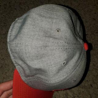 Vintage Rare Red Gray Stussy Cap Snapback Hat Skater Brand 90s Y2K 2000S 3