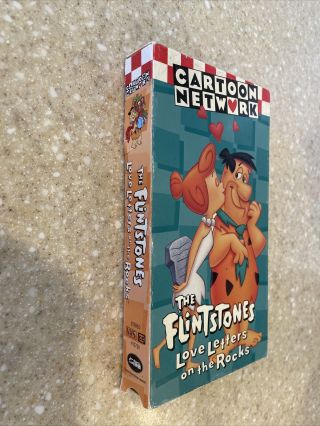 The Flintstones Love Letters on the Rocks VHS 1997 Cartoon Network RARE OOP HTF 3