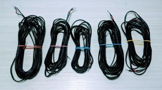 Rare Logitech Z - 5500 Z5500 Speaker Wires Set No Issues At All