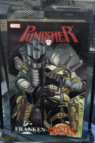 Punisher Franken - Castle Complete Marvel Deluxe Tpb Rare Dark Reign