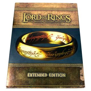 The Lord Of The Rings: Extended Trilogy 15 - Disc Blu - Ray Set 2011 Rare Import Ver