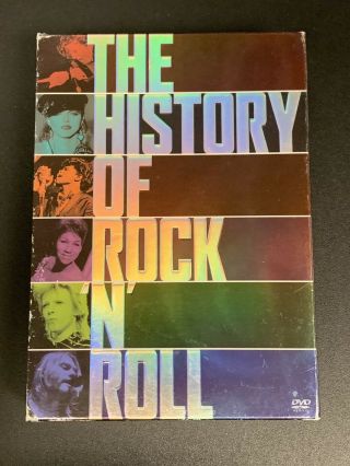 The History Of Rock And Roll (5 Disc Dvd Box Set) Rare Oop