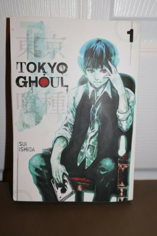 Tokyo Ghoul,  Volume 1 One 01 By Sui Ishida (2015,  Trade Paperback) Rare English
